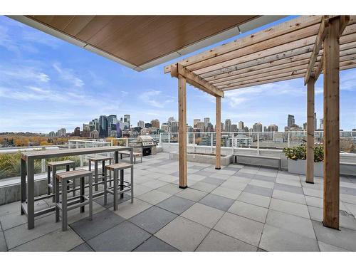 405-1107 Gladstone Road Nw, Calgary, AB - Outdoor With Deck Patio Veranda With View With Exterior