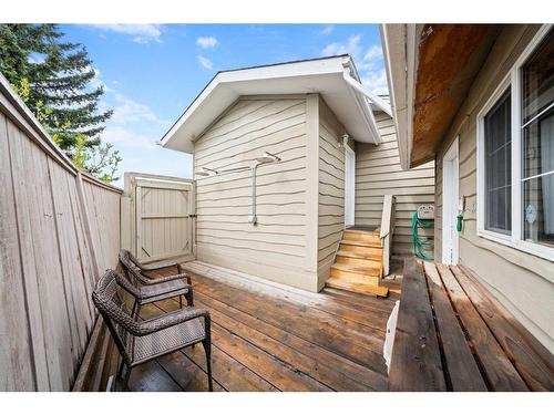 112 Woodside Bay Sw, Calgary, AB - Outdoor With Deck Patio Veranda With Exterior