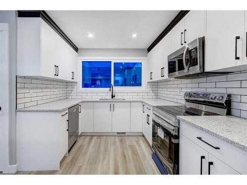 4 Van Horne Crescent Ne, Calgary, AB - Indoor Photo Showing Kitchen With Upgraded Kitchen
