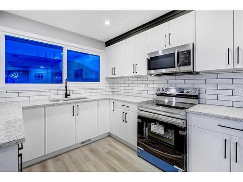 4 Van Horne Crescent Ne, Calgary, AB - Indoor Photo Showing Kitchen With Upgraded Kitchen