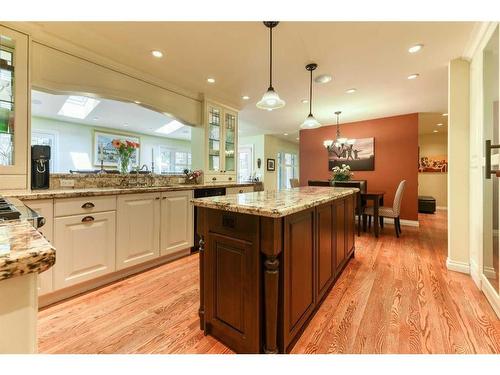 6948 Livingstone Drive Sw, Calgary, AB - Indoor Photo Showing Kitchen With Upgraded Kitchen