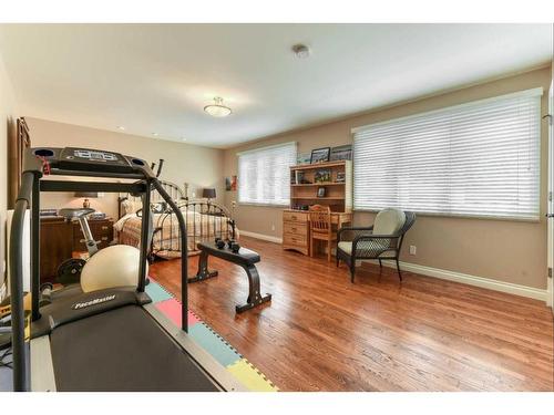 6948 Livingstone Drive Sw, Calgary, AB - Indoor Photo Showing Gym Room