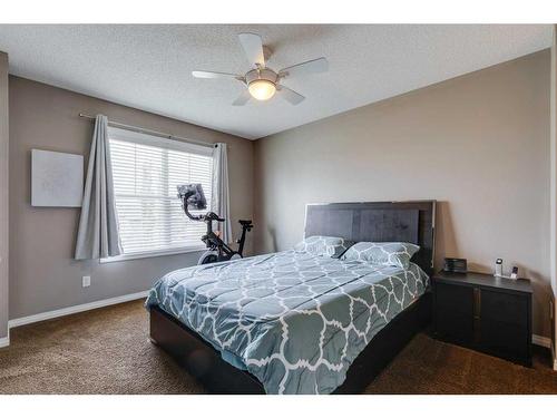 3138 New Brighton Gardens Se, Calgary, AB - Indoor Photo Showing Bedroom