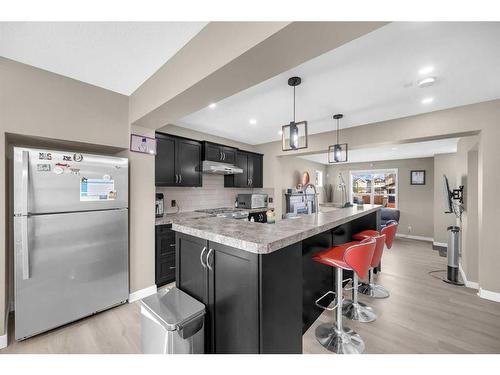 15 Skyview Point Road Ne, Calgary, AB - Indoor Photo Showing Kitchen With Upgraded Kitchen
