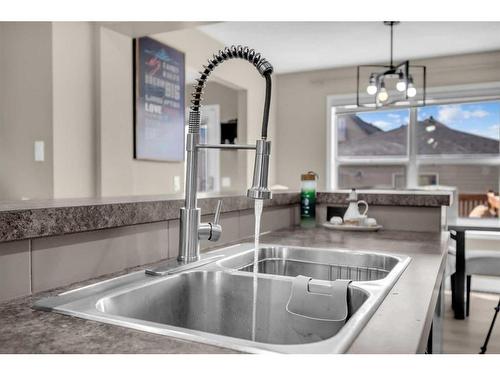 15 Skyview Point Road Ne, Calgary, AB - Indoor Photo Showing Kitchen With Double Sink