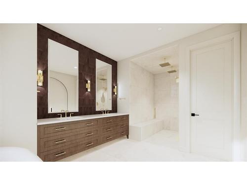 3708 8 Avenue Nw, Calgary, AB - Indoor Photo Showing Bathroom