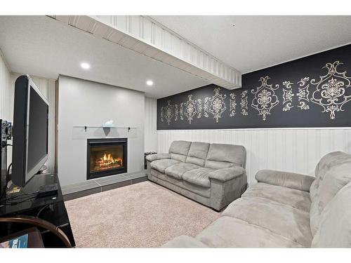 111 Bow Green Crescent Nw, Calgary, AB - Indoor Photo Showing Other Room With Fireplace