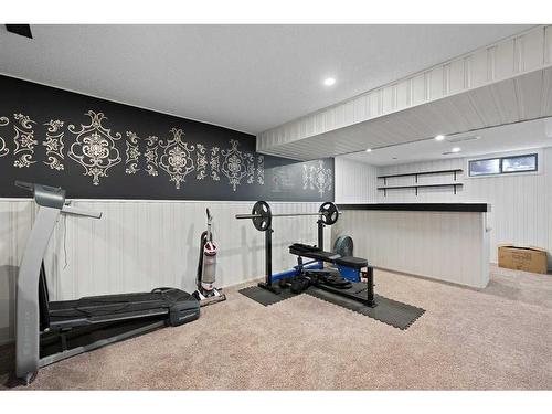 111 Bow Green Crescent Nw, Calgary, AB - Indoor Photo Showing Gym Room