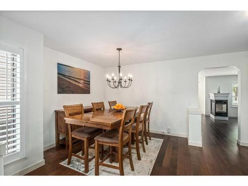 1077 Cranston Drive Se, Calgary, AB - Indoor Photo Showing Dining Room