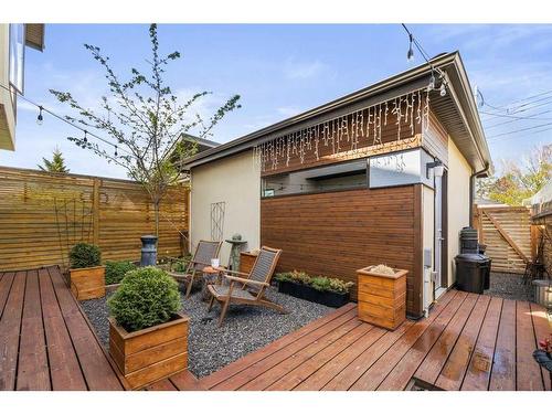 1823 William Street Se, Calgary, AB - Outdoor With Deck Patio Veranda With Exterior