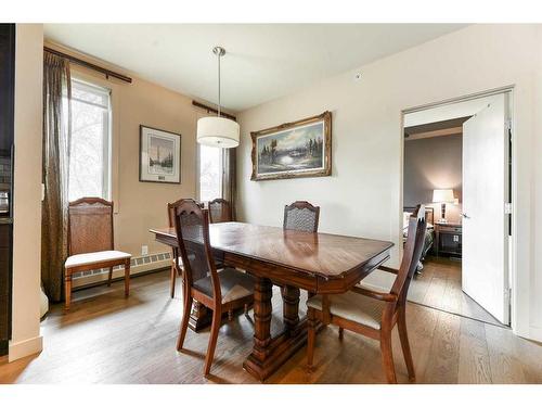 307-1730 5A Street Sw, Calgary, AB - Indoor Photo Showing Dining Room