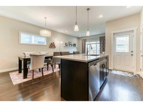 20 Mahogany Row Se, Calgary, AB - Indoor Photo Showing Kitchen With Upgraded Kitchen
