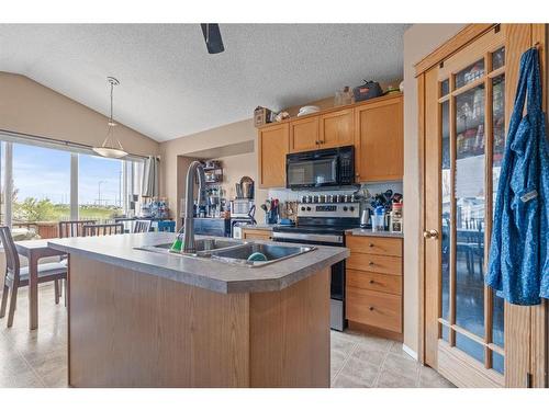 194 Copperfield Gardens Se, Calgary, AB - Indoor Photo Showing Kitchen With Double Sink