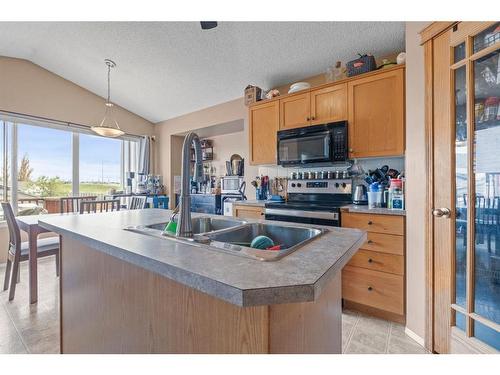 194 Copperfield Gardens Se, Calgary, AB - Indoor Photo Showing Kitchen With Double Sink
