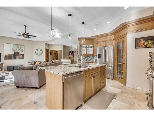 76 Chaparral Cove Se, Calgary, AB - Indoor Photo Showing Kitchen With Upgraded Kitchen