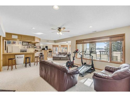 76 Chaparral Cove Se, Calgary, AB - Indoor Photo Showing Gym Room