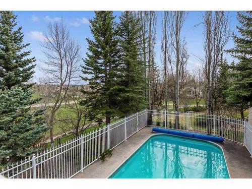 216 Evergreen Heath Sw, Calgary, AB - Outdoor With In Ground Pool