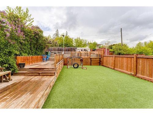 68 6 Street Ne, Calgary, AB - Outdoor With Deck Patio Veranda With Backyard