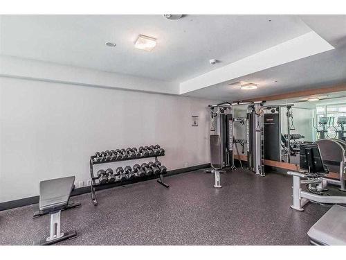1307-510 6 Avenue Se, Calgary, AB - Indoor Photo Showing Gym Room