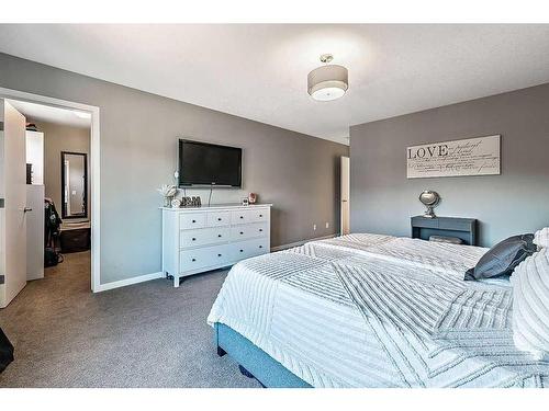 54 Walgrove Link Se, Calgary, AB - Indoor Photo Showing Bedroom