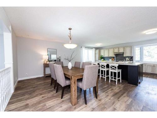 19 Dry Creek Bay, Airdrie, AB - Indoor Photo Showing Dining Room