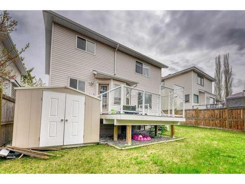 10 Hidden Circle Nw, Calgary, AB - Outdoor With Deck Patio Veranda With Exterior