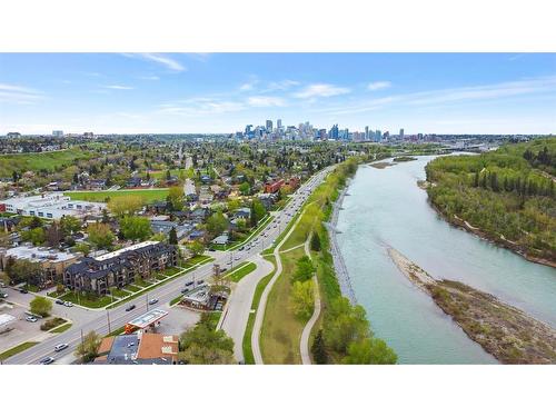 106-3320 3 Avenue Nw, Calgary, AB - Outdoor With Body Of Water With View