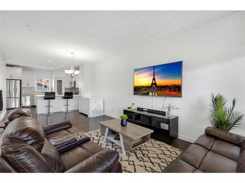 290 Redstone Drive Ne, Calgary, AB - Indoor Photo Showing Living Room