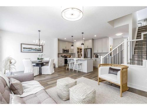 172 Emberside Hollow, Cochrane, AB - Indoor Photo Showing Living Room