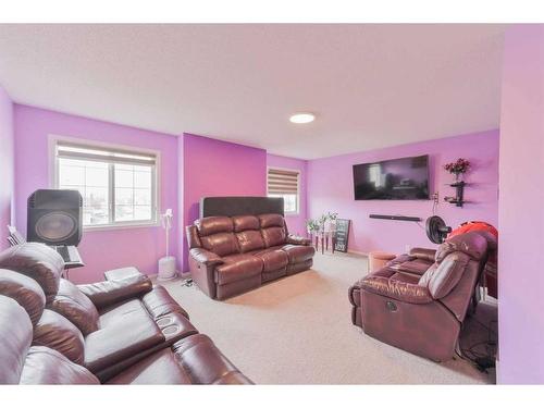 112 Saddlecrest Boulevard Ne, Calgary, AB - Indoor Photo Showing Living Room