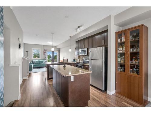 27 Redstone Circle Ne, Calgary, AB - Indoor Photo Showing Kitchen With Stainless Steel Kitchen With Upgraded Kitchen
