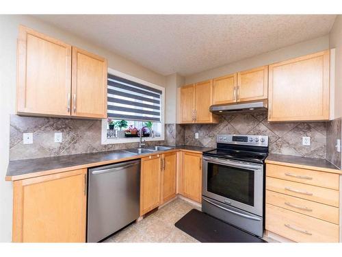 275 Taralake Terrace Ne, Calgary, AB - Indoor Photo Showing Kitchen With Double Sink