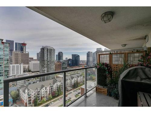 1908-188 15 Avenue Sw, Calgary, AB - Outdoor With Balcony With View With Exterior