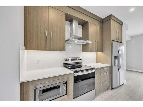 733 Carrington Boulevard, Calgary, AB - Indoor Photo Showing Kitchen