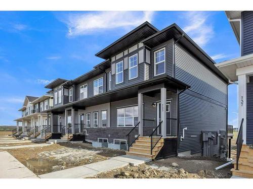 733 Carrington Boulevard, Calgary, AB - Outdoor With Facade