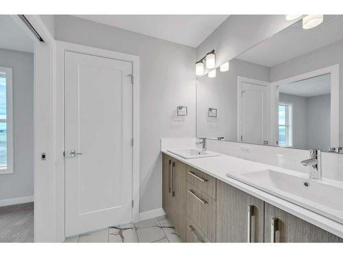 733 Carrington Boulevard, Calgary, AB - Indoor Photo Showing Bathroom