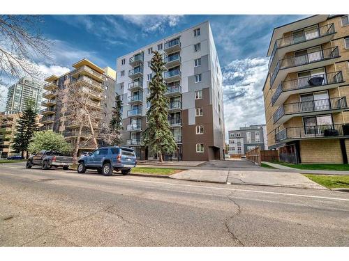 803-1111 15 Avenue Sw, Calgary, AB - Outdoor With Balcony With Facade