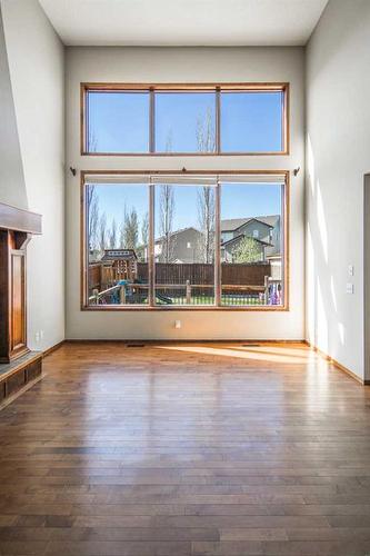 530 Chaparral Drive Se, Calgary, AB - Indoor With Fireplace