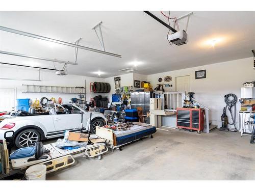 79 Harrison Green, Olds, AB - Indoor Photo Showing Garage