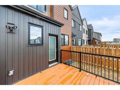 3826 202 Avenue Se, Calgary, AB - Outdoor With Deck Patio Veranda With Exterior