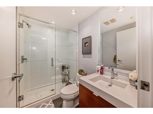 560-222 Riverfront Avenue Sw, Calgary, AB - Indoor Photo Showing Bathroom