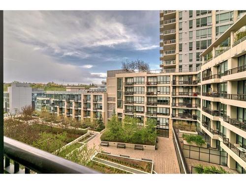 560-222 Riverfront Avenue Sw, Calgary, AB - Outdoor With Balcony