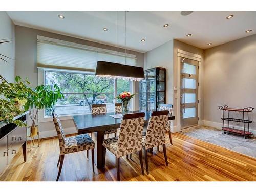 2216B 3 Avenue Nw, Calgary, AB - Indoor Photo Showing Dining Room