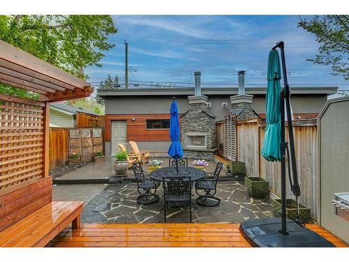 2216B 3 Avenue Nw, Calgary, AB - Outdoor With Deck Patio Veranda