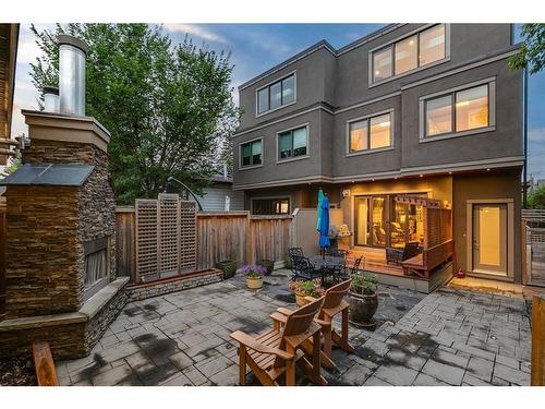 2216B 3 Avenue Nw, Calgary, AB - Outdoor With Deck Patio Veranda With Exterior