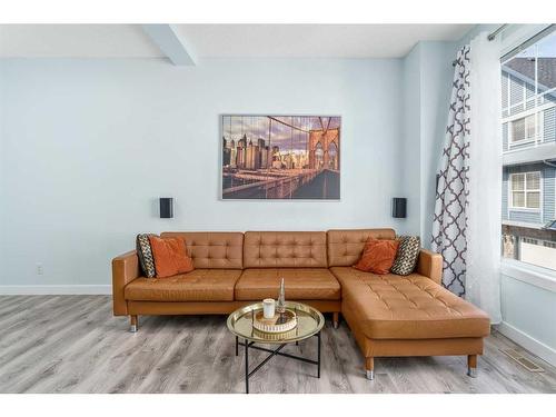 75 New Brighton Point Se, Calgary, AB - Indoor Photo Showing Living Room