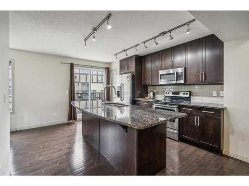 310 Cranford Court Se, Calgary, AB - Indoor Photo Showing Kitchen With Stainless Steel Kitchen With Upgraded Kitchen