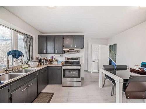 A-2440 53 Avenue Sw, Calgary, AB - Indoor Photo Showing Kitchen With Double Sink