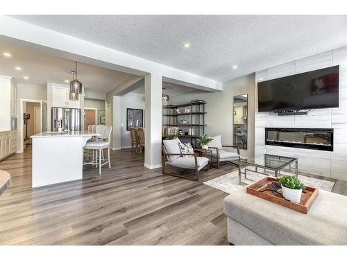 50 Wolf Hollow Way Se, Calgary, AB - Indoor Photo Showing Living Room