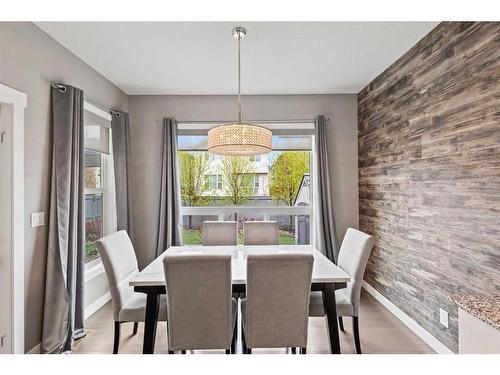 505 Cranford Drive Se, Calgary, AB - Indoor Photo Showing Dining Room